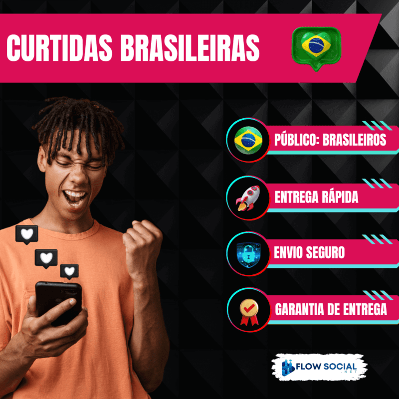 Tiktok - Curtidas Brasileiras