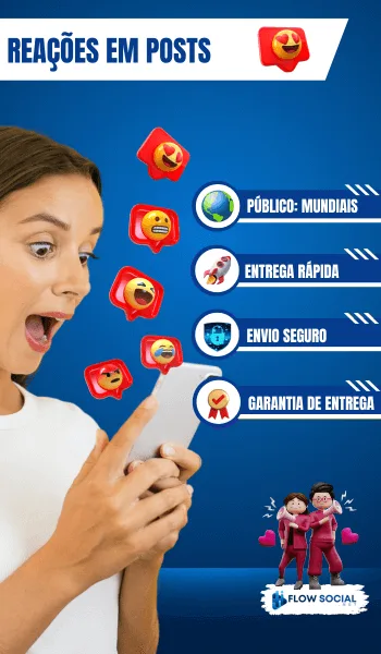 FACEBOOK REAÇÕES MUNDIAIS EM POST