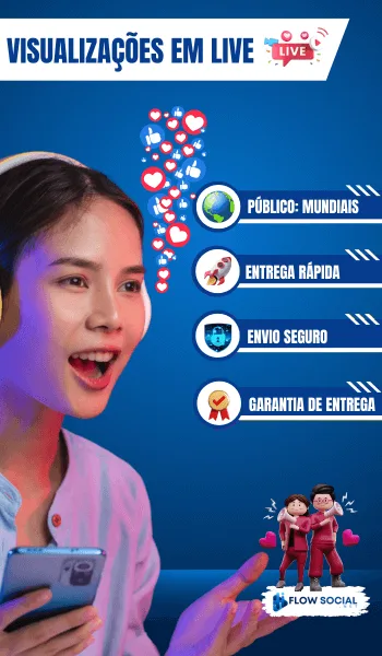 FACEBOOK VISUALIZAÇÕES MUNDIAIS EM LIVE