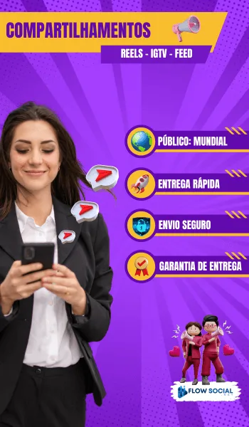 Compartilhamentos Instagram