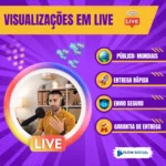 Instagram - Visualizações em Live