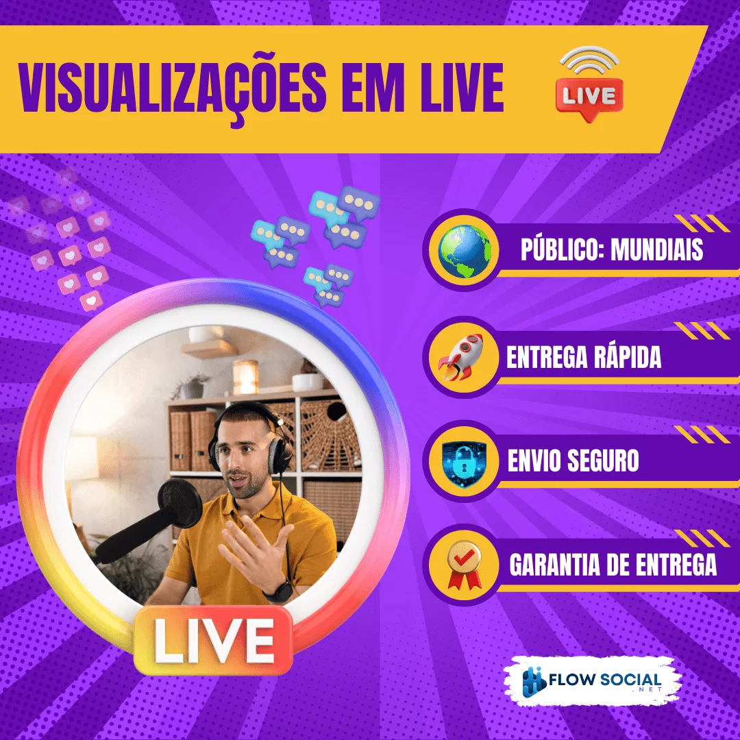 Instagram - Visualizações em Live