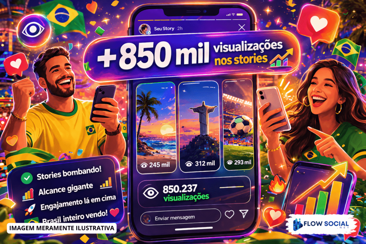 Visualizações Brasileiras em Storys