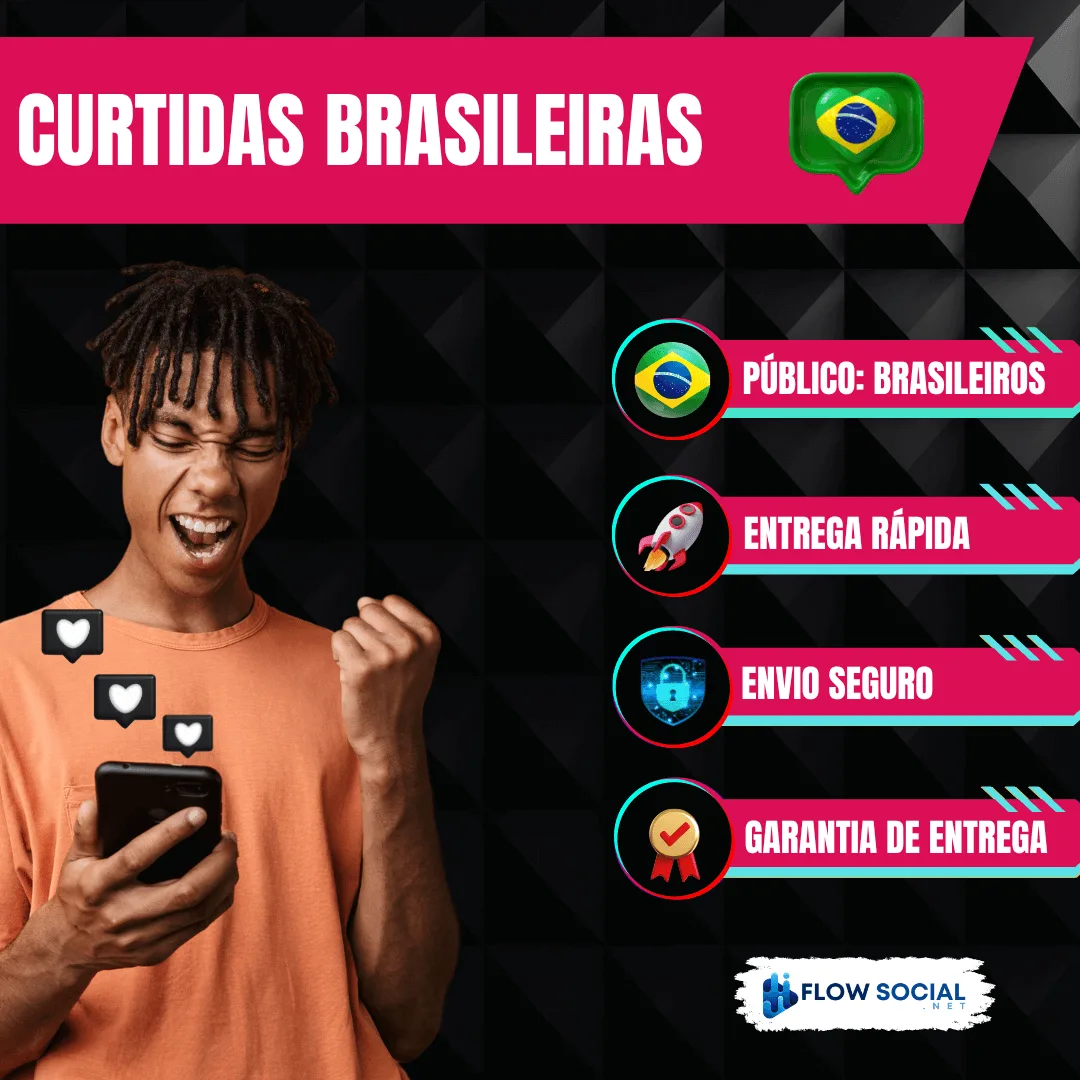 Tiktok - Curtidas Brasileiras