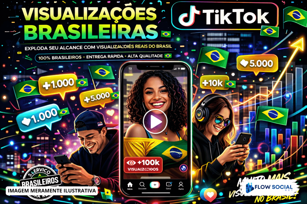 Tiktok - Visualizações Brasileiras