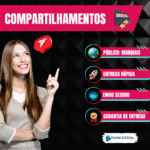 Tiktok - Compartilhamentos