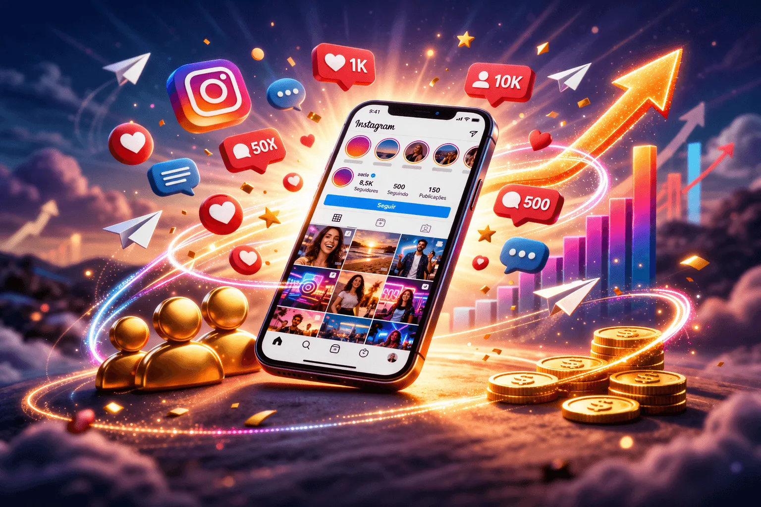 Como crescer o seu Instagram em 2026